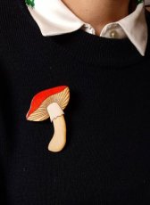 Thelma & Louis Broche Fly Agaric