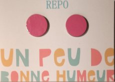 RPGDP REPO Oorbellen Pink Dots