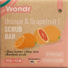 Wondr ORANGE & GRAPEFRUIT scrub bar